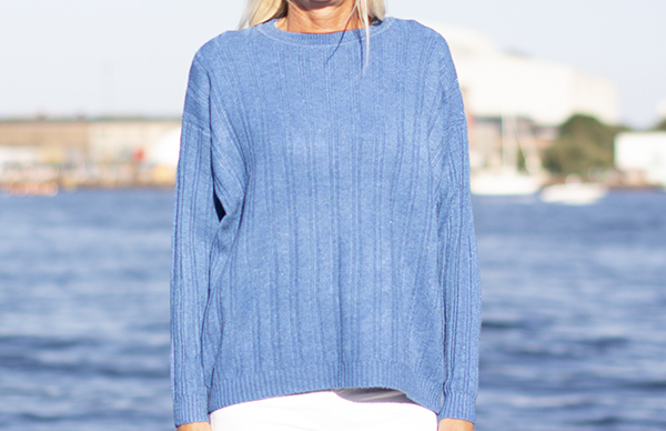 12402 Sweater Blue Color